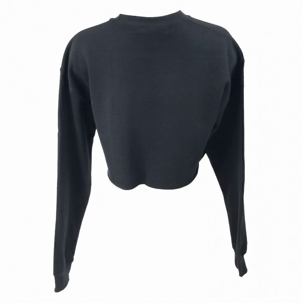 SAN FRANCISCO GIANTS Double Script Retro "Cropped" Crop Top Pullover Sweatshirt - Picture 5 of 6